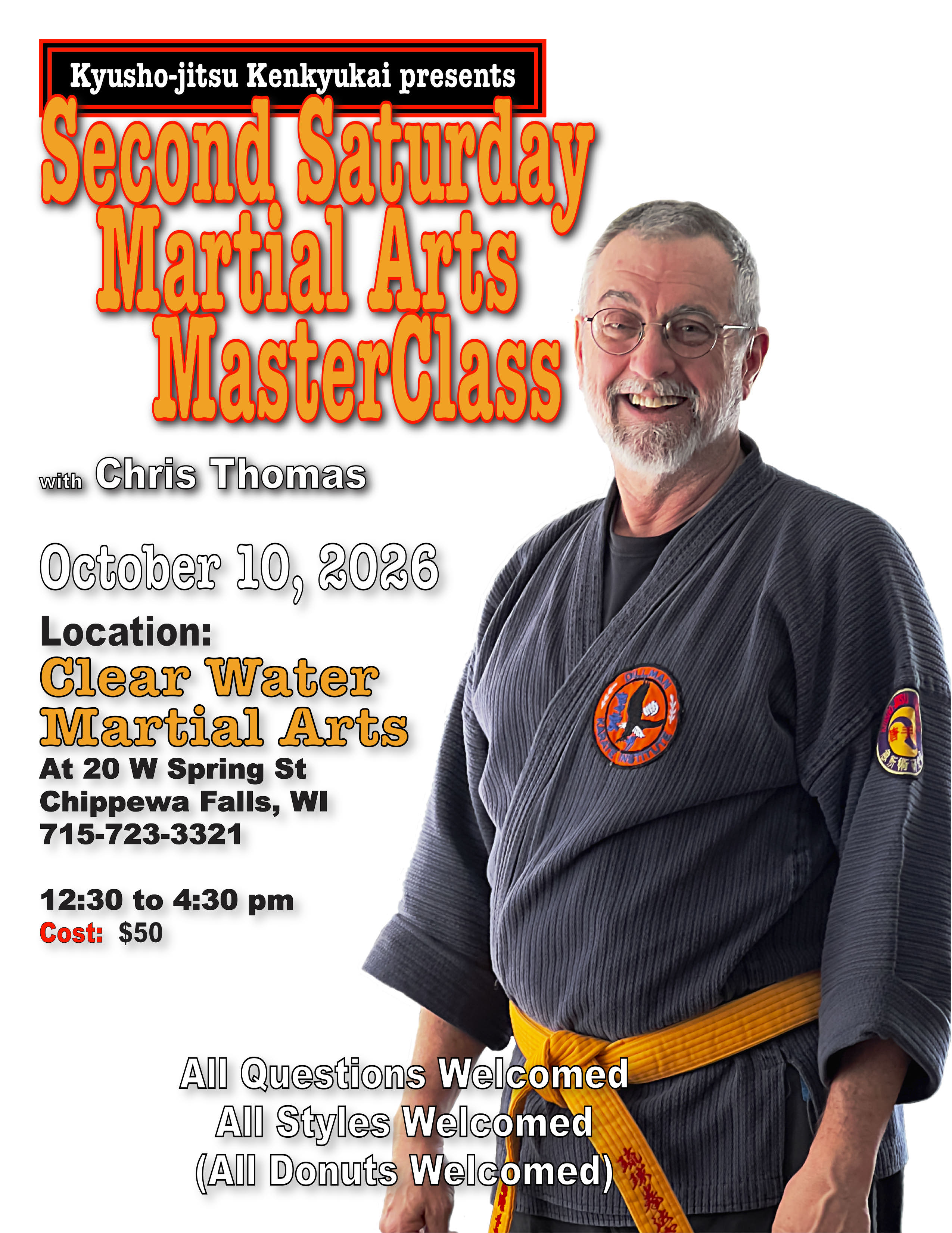 Second Saturday Poster Chippewa 1026